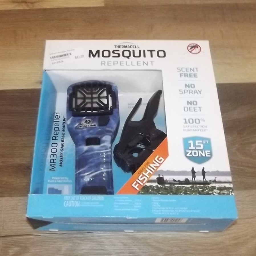 Thermacell MR300 Mosquito Repellent Bundle| 15ft Zone, Mossy Oak Camo T120