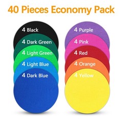 SafStk 40Pack Libre 3 Plus Sensor Covers Waterproof Multi Colors Breathable &