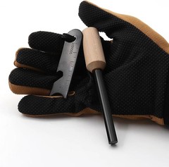 Miyake 4 Pack 5/16 Ferro Rod Fire Starter with Multi Tool Striker Flint and Stee