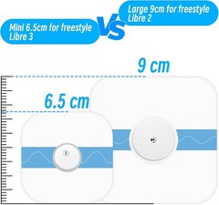 Waterproof Sticker for Freestyle Libre 3 Sensor Covers-100 PCS Waterproof for…