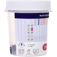 DrugTect 14 Panel Fentanyl Drug Test Kit Urine Cup – 25 Pack