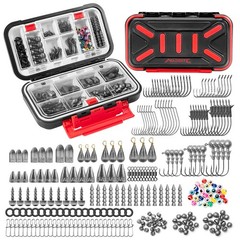 MadBite by KastKing Freshwater Terminal Tackle Kits-265 Pieces, Endorsed by…