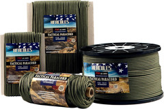 750Lb Paracord 4Mm 11 Strands Tactical Parachute Cord, 50′ 100′ 250′ 1000′ Utili