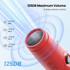 Electronic Whistle, Battery Operated Whistle Adjustable 3 Different Loud Whis…