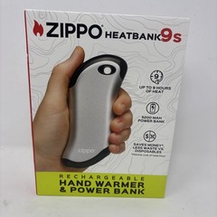 Zippo Heatbank 9s Rechargeable Hand Warmer & Power Bank Up to 9 Hours Heat