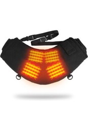 PTAHDUS Heated Hand Warmer Pouch Portable 7.4V Rechargeable Battery Open Box