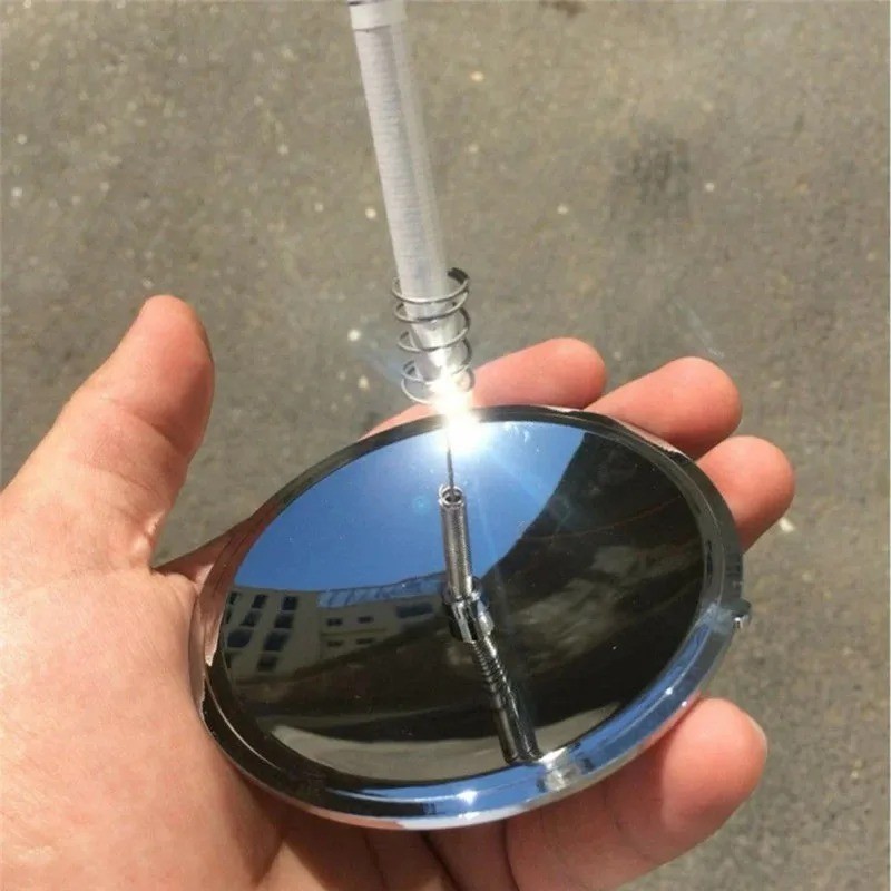 Solar Parabolic Mirror Fire Starter Emergency Survival Camping Hiking Tool Kit
