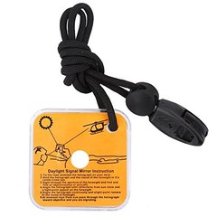 Signal Mirror Survival Military Grade Rescue Signal Mirror Outdoor