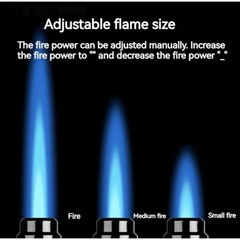 Blackdog Camping Gas Lighter 1400C Metal Outdoor Windproof Torch Turbine Jet