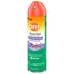 OFF Clean Feel Backyard Picaridin Mosquito Repellent Long-lasting 9 oz 4pk