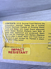 1990 Earthquakes Tornadoes & Hurricanes Survival Kit Harvey Enterprises Co. 1001