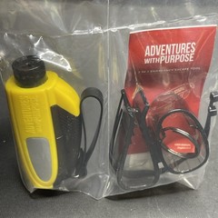 AWP 2-in-1 Emergency Escape Tool Window Breaker Seat Belt Cutter Yellow
