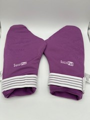 SuzziPad Ice Pack Gloves and Socks for Pain Relief – Purple