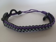 Paracord Survival Hiking Bracelet Fire Starter Compass Whistle