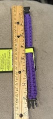 Bison Design S3 Paracord Survival Bracelet *8-12ft Hand Braided 7” *Purple *NEW