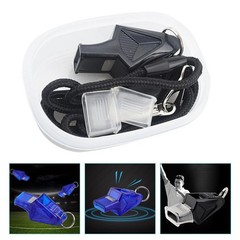 1 Set Professional Portable Sports Whistles Durable ABS Material Multi