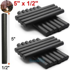 1-10Pcs Magnesium 5 x 1/2″ Flint Fire Starter Ferro Rod Survival Camping Rods