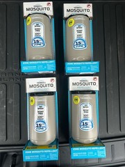 THERMACELL Mosquito Repellent Zone Device 15ft No Spray Scent Free NEW 4 Pack