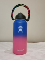 Paracord Handle for 20 32 or 40oz hydro flask or iron flask