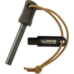 Casstrom Fire striker Army Bog Oak An Elastic Shock Cord Lanyard With Striker