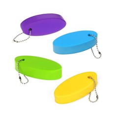 Floating Keychain 4 Pack – Waterproof, For Boat Keys, Fishing Surfing Kayak