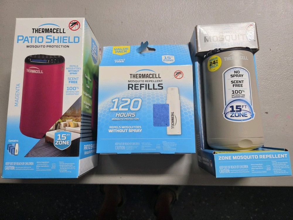 Thermacell Original Mosquito Repellent Refills, 120 Hours, 10 Pack NEW!! # R10