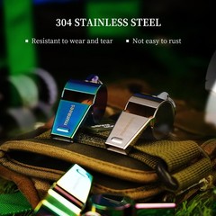 Whistle Outdoor Large Volume Whistle Disaster Prevention Goods 304 Stainless …