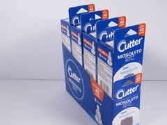 Cutter Eclipse Zone Mosquito Repellent Refill Cartridges 40 Hour Lot Of 8 CASE