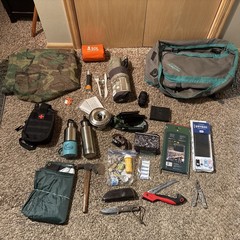 Bug Out Get Home Emergency Survival Edc Bushcraft Hiking Ultralight Bag Wife Kid