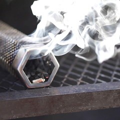 Stainless Steel Pellet Smoker Tube 12 Inch Set 2 Grilling BBQ Flavor