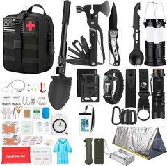 Emergency Survival Kit First Aid Bug Out Military Prepper Kits Set