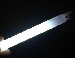 Lot of 10 White Cyalume Tactical Light Sticks Emergency Survival Prepper Hunting