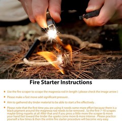 Bracelets,Survival Bracelets for Men Paracord Tactical 5-in-1 Camping Gear