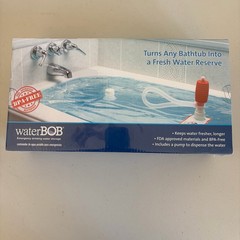 Water BOB NIB Bathtub Emergency Drinking Water Storage Container 100 Gallons