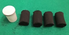 Charcloth Char Cloth in Waterproof Can With Snap-on Lid, Bushcraft Survival!
