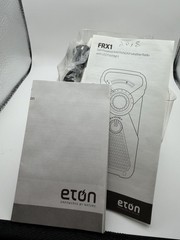 ETON FRX1 Hand Turbine AM FM Weather Analog Radio New Glow in Dark