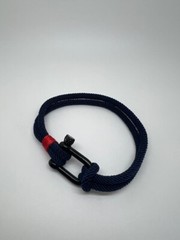 Nautical Double Bracelets Strand Shackle Clasp Survival Bracelet Outdoor Camping