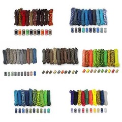 Paracord Parachute Cord & Buckle DIY Combo Bracelet Kits Crafting Jewelry 100 FT