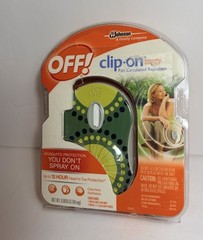 OFF! Clip-On Mosquito Repellent Fan Circulated Outdoor Survival Gear NEW