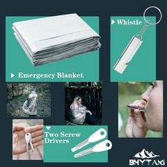 Survival Kit 37 in 1 Survival Gear, Survival Gear Tool Emergency Gift