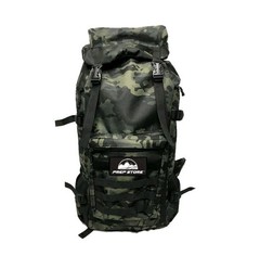 NEW Prep Store 70L Survival Backpack Emergency Hiking Camping Bug Out Pack Camo