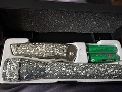 NRA National Rifle Association Survival Combo Set Flashlight & Knife NEW Camo
