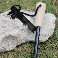 HOT Portable Outdoor Flint, Equipped with Outdoor Survival Tools Such As Magnesi