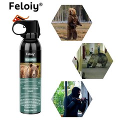 Feloiy ULTRA HOT BEAR Deterrent Repellent Spray 11oz w/ Holster ALL SPECIES US