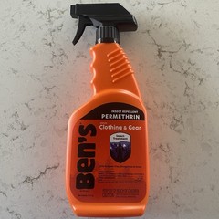 Ben’s Permethrin Clothing & Gear Insect Repellent Treatment Spray Bottle 24oz.