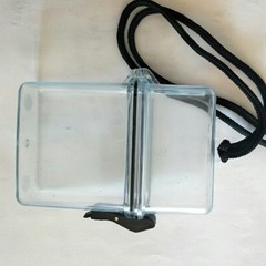 Red Translucent Plastic Waterproof Box for Outdoor Sports Storage and Protection