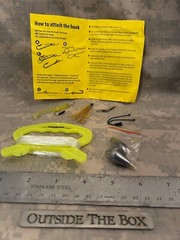 Emergency/Survival: BCB Liferaft Fishing Kit, Ultralight, Pocket Sized, Compact