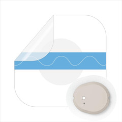Waterproof Sticker for Freestyle Libre 3 Sensor Covers-50 PCS Waterproof for Fre
