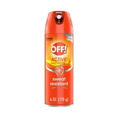 OFF! Active Insect Repellent l Liquid Sweat Resistant Repels Mosquitoes 6oz