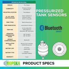 Pro Check Sensor – Wireless Propane Tank Magnetic Sensor Level Indicator